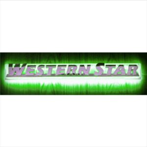 LED Badge Backlight Side Green To Suit Western Star