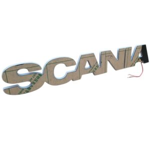 LED Backlight Grill Badge to Suit Scania