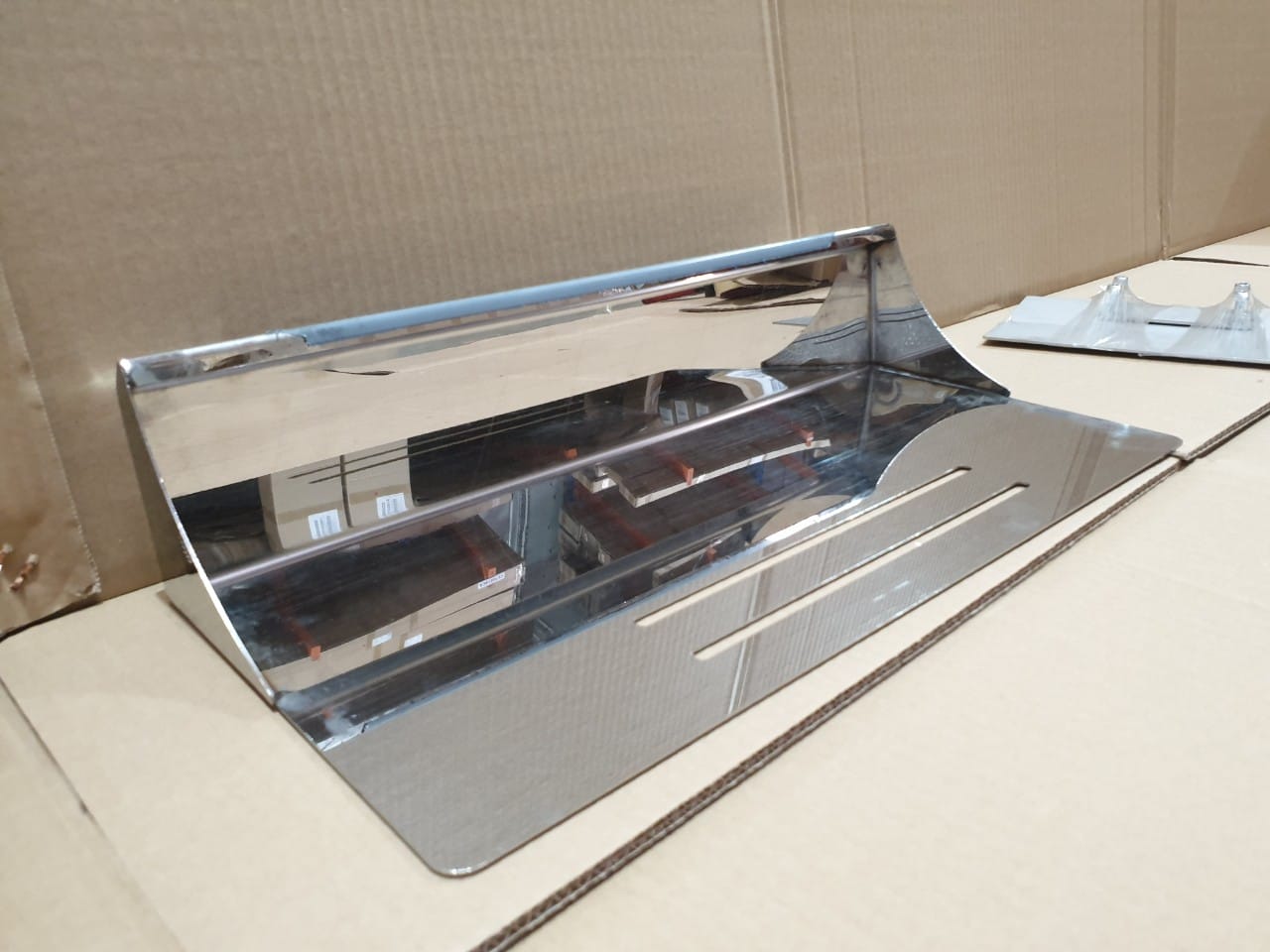 Stainless Steel Tank Skirt D Shape 450mm To Suit Mack/Volvo