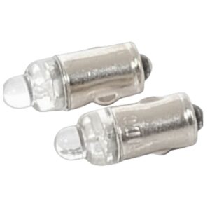 LED Globe 12 Volt Clear 5mm Bayonet