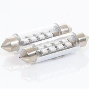 LED Globe 12 Volt Festoon Clear