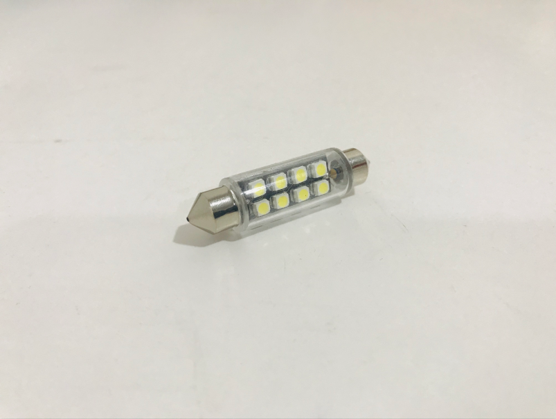 LED Globe 12 Volt Festoon Clear