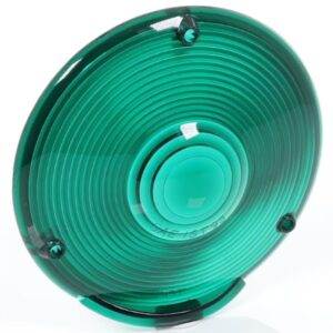 Lens Replacement Plastic 4 Inch Round Green