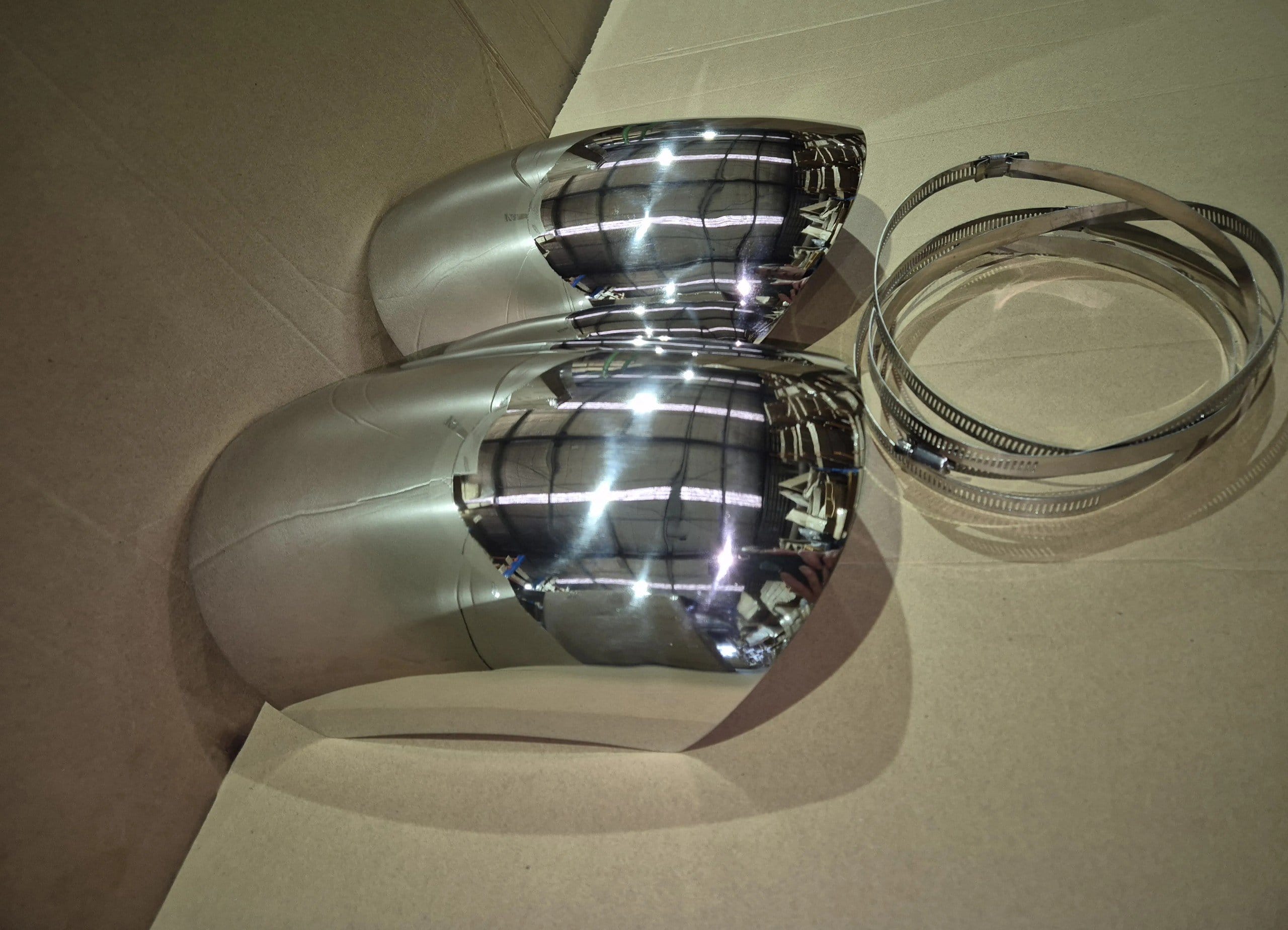Stainless Steel Intake Cover To Suit Kenworth