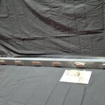 Stainless Steel Tank Skirt D Shape 1845mm 8 Amber LED To Suit Mack/Volvo