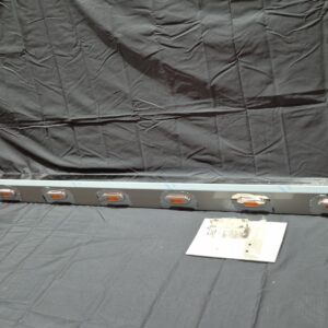 Stainless Steel Tank Skirt D Shape 1845mm 8 Amber LED To Suit Mack/Volvo