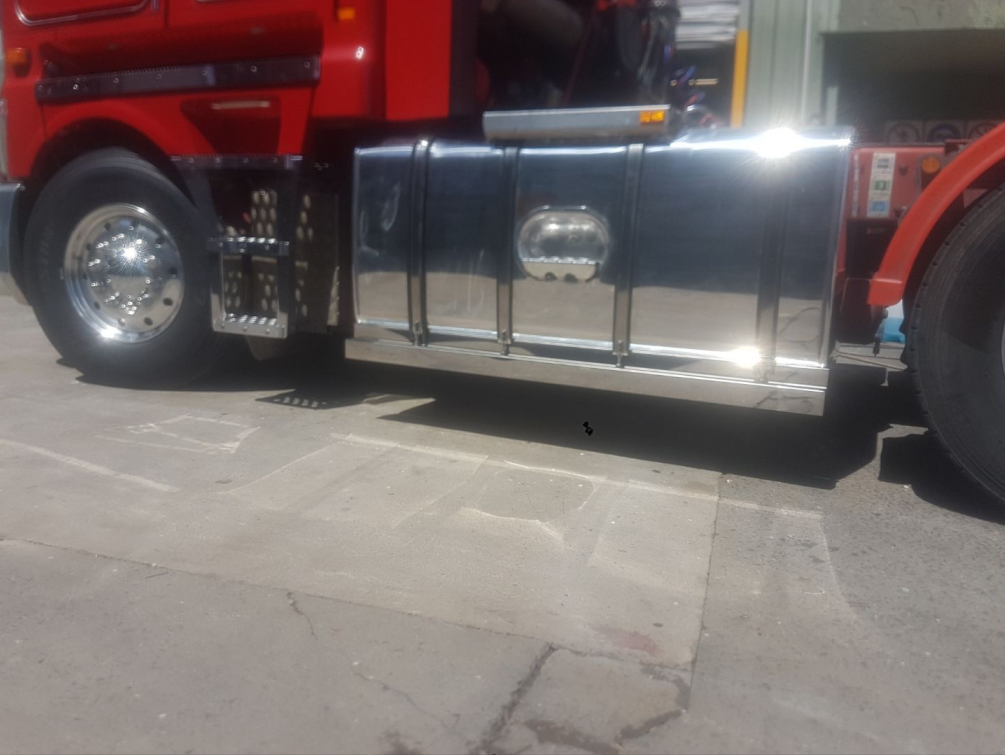 Stainless Steel Tank Skirt J Bracket 1660mm Single To Suit Freightliner/Kenworth/Iveco/Western Star