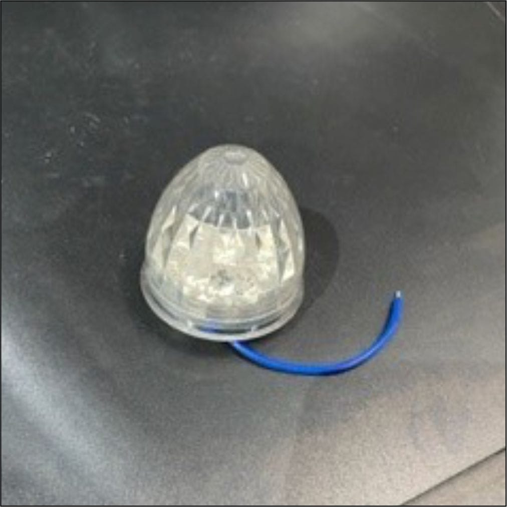 LED Light Torpedo Clear/Red/Green