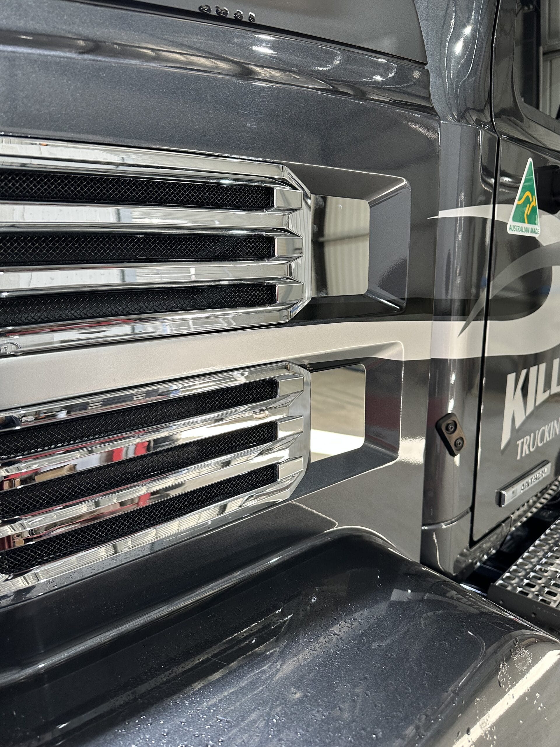 Stainless Steel Air Intake Covers To Suit Mack Anthem
