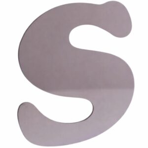 Stainless Steel Letter S