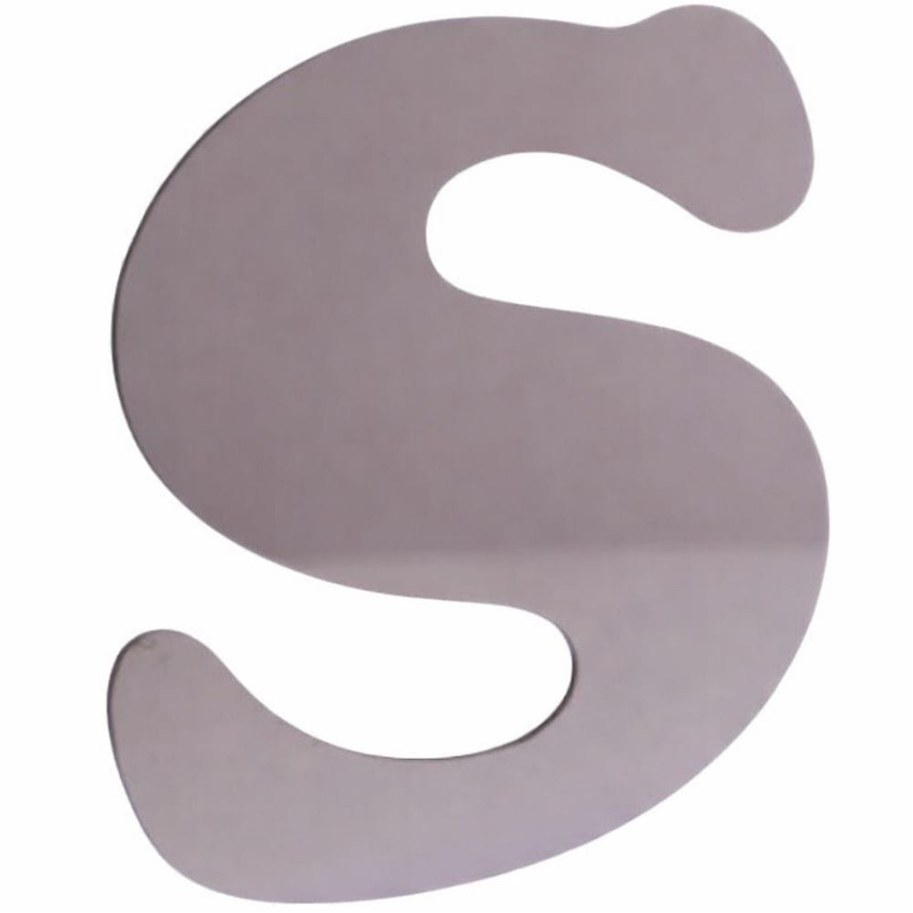 Stainless Steel Letter S