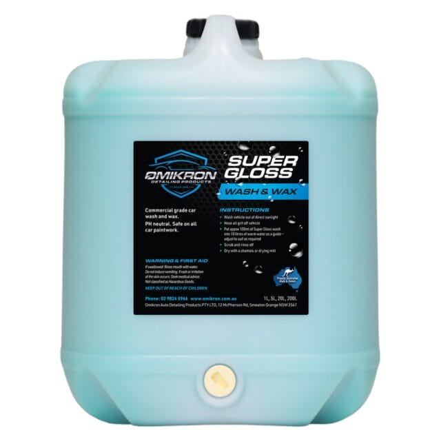 Super Gloss Wash & Wax 20L