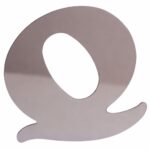Stainless Steel Letter Q For truck part