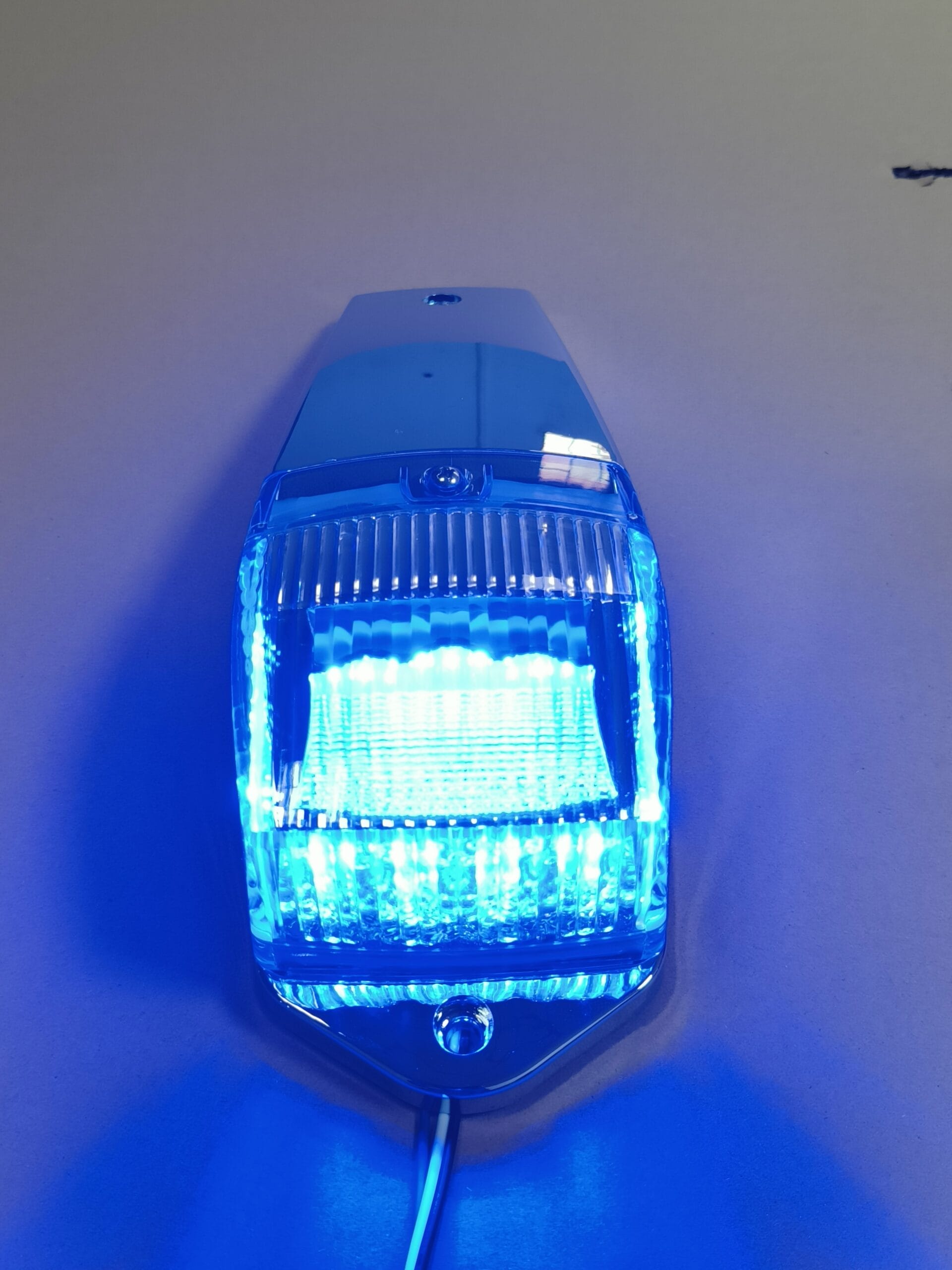 LED Multi Volt Cab Roof Light Clear/Amber/Blue – image 2