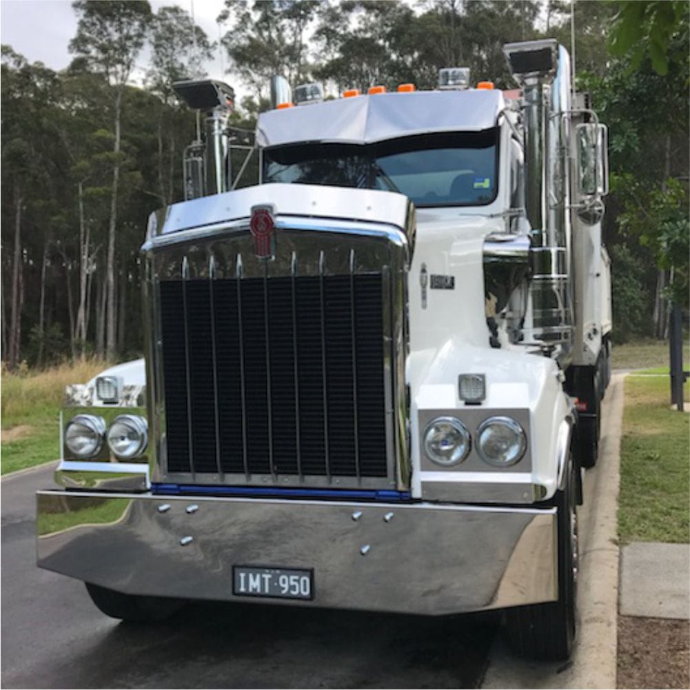 Stainless Steel Bumper 18 Inch Boxed End Wing