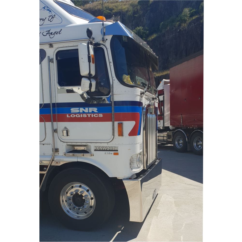 Stainless Steel Bumper Bar 25 Inch Curved End