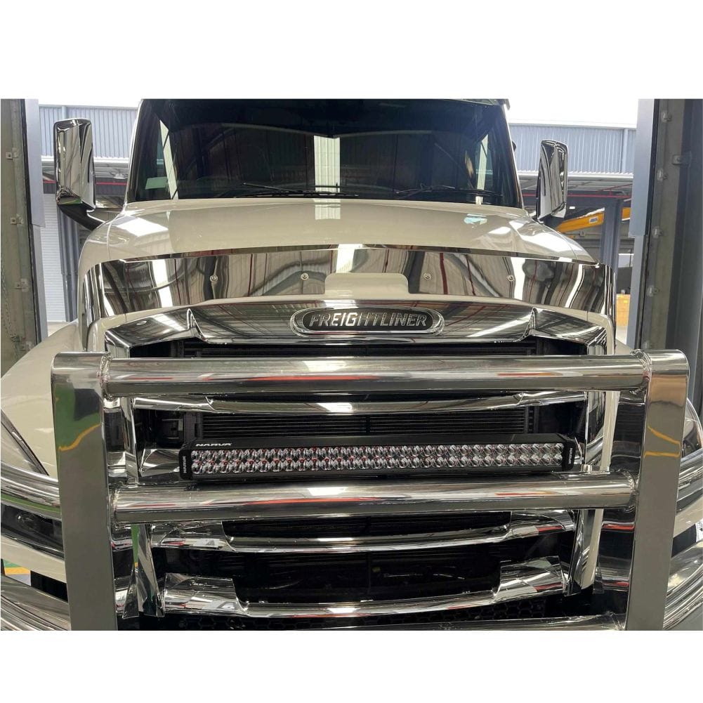 Stainless Steel Bug Deflector To Suit Freightliner Cascadia