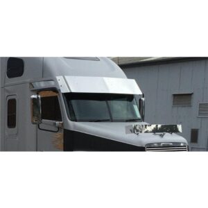 Stainless Steel Sun Visor 17 Inch To Suit Freightliner Century, Coronado 2 Side Mount