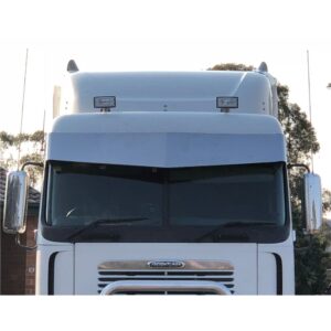 Stainless Steel Sun Visor 15 Inch To Suit Freightliner Argosy Boltless