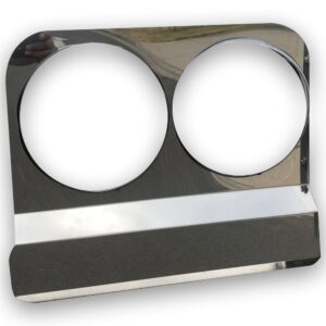 Stainless Steel Headlight Backings Long To Suit Kenworth SAR T404 & Early T409