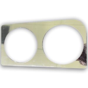 Stainless Steel Headlight Backings Short To Suit Kenworth New SAR