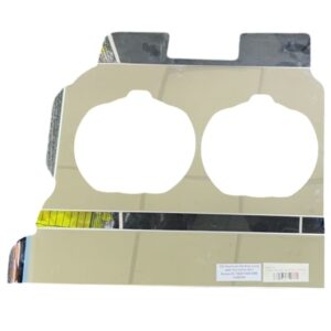 Stainless Steel Headlight Backings Long With Cut Out To Suit Kenworth T408/T409 SAR