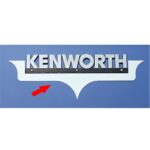 Stainless Steel Badge Trim Embellished To Suit Kenworth