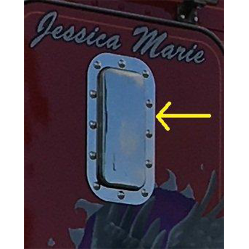Stainless Steel Air Vent Surround Rivet To Suit Kenworth