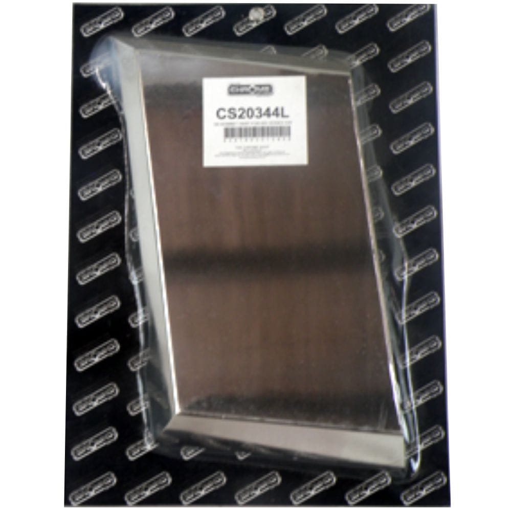 Stainless Steel Bonnet Vent To Suit Kenworth T600 Series Left Hand Side