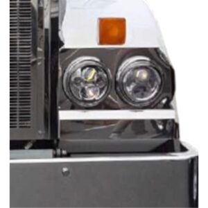 Stainless Steel Headlight Backings Long To Suit Kenworth New T409 SAR