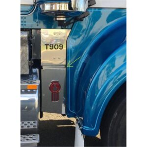 Stainless Steel Under Bonnet Trim Left and Right Sides To Suit Kenworth T909