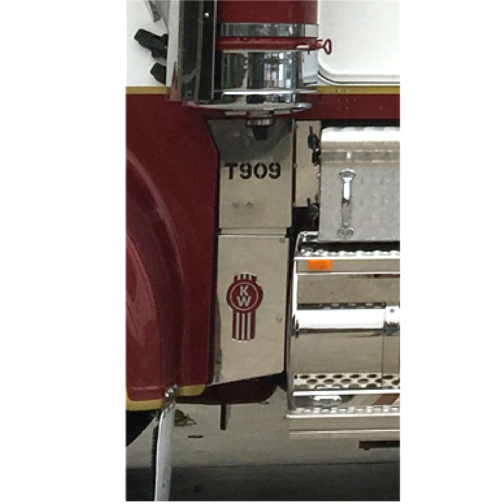 Stainless Steel Under Bonnet Trim Left and  Right  Sides To Suit Kenworth T909