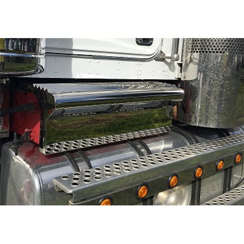 Stainless Steel Battery Box Cover To Suit Kenworth Square Tank