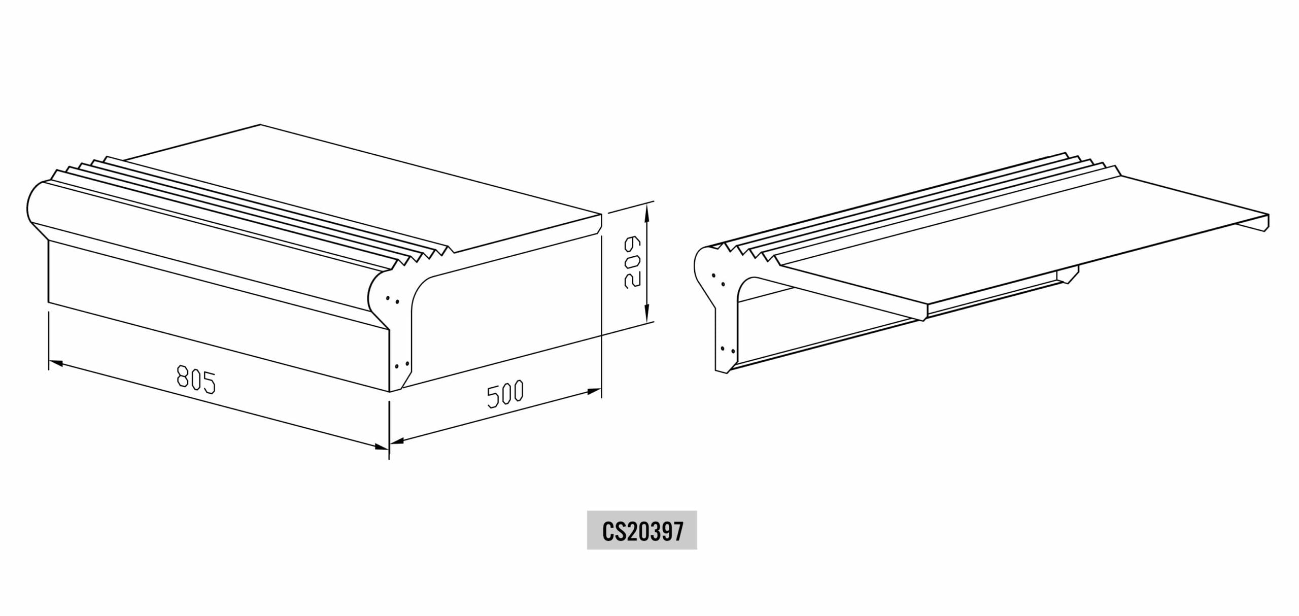 Stainless Steel Battery Box Cover To Suit Kenworth