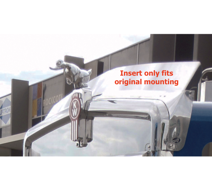 Stainless Steel Bug Deflector Insert Only To Suit Kenworth T404/T409 SAR