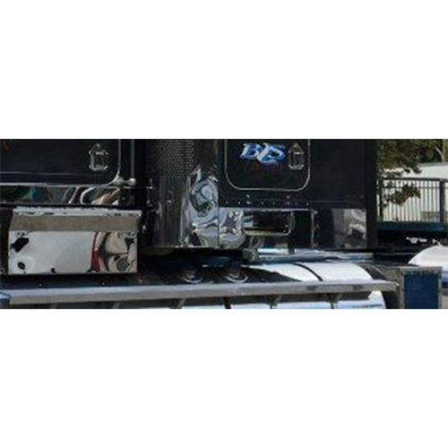 Stainless Steel Under Bunk Panel Right To Suit Kenworth T909