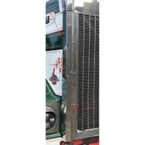Stainless Steel Side Grill Panel To Suit Kenworth/T908/T909 Right Hand Side