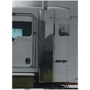 Stainless Steel Exhaust Shroud To Suit Kenworth T904 Left Hand Side