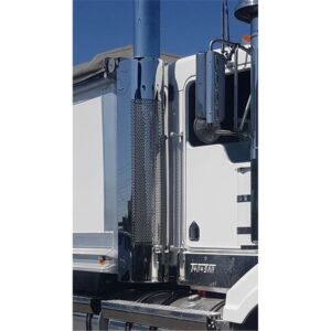 Stainless Steel Exhaust Shroud To Suit Kenworth T404SAR/T408/T409 Right Hand Side