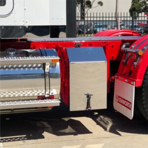 Stainless Steel Battery Box Cover To Suit Kenworth K104, T610, T610 SAR and SARs