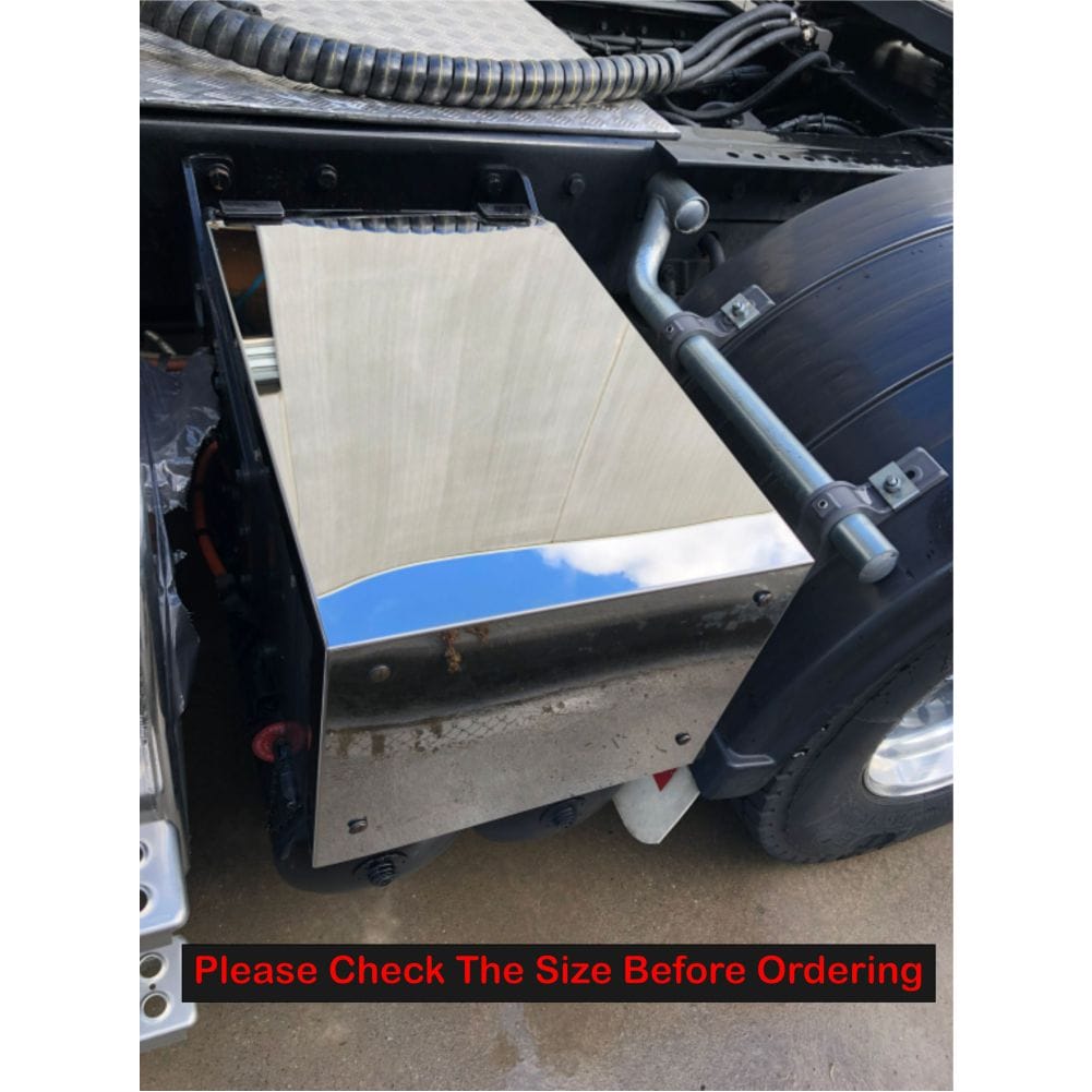Stainless Steel Battery Box Cover To Suit Kenworth T610 Day Cab