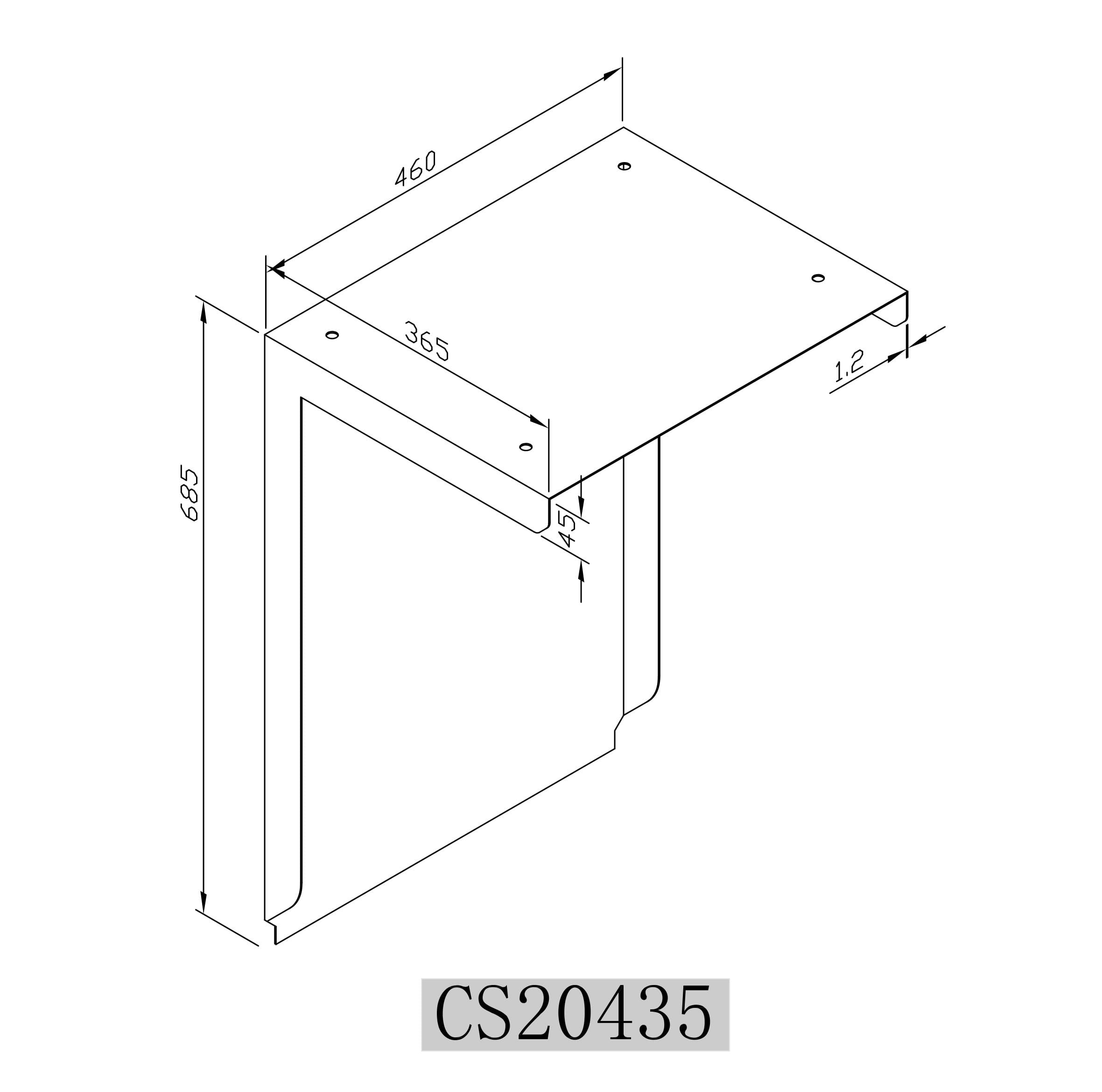 Stainless Steel Battery Box Cover To Suit Kenworth T610 Day Cab