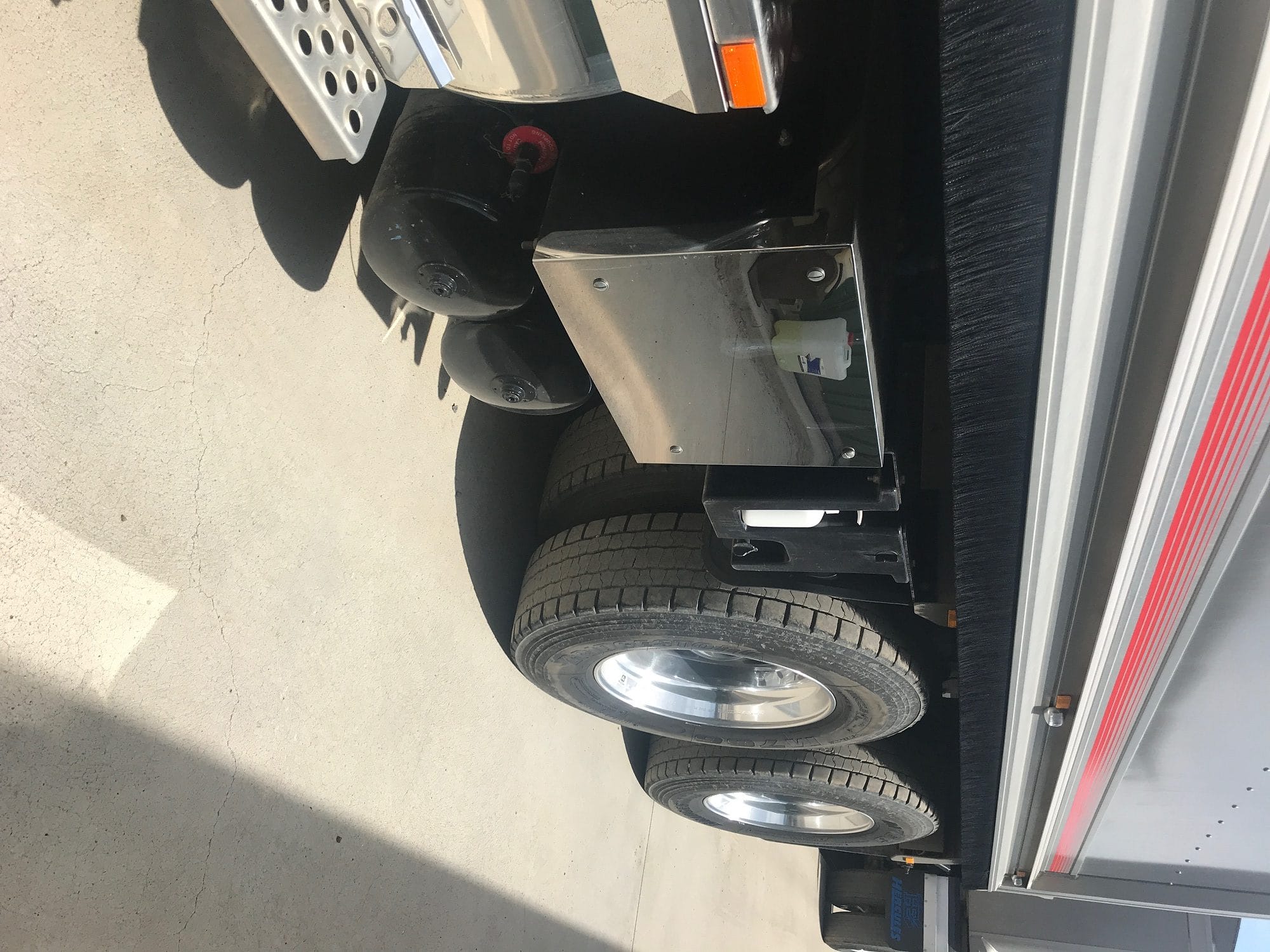 Stainless Steel Battery Box Cover To Suit Kenworth T610 Day Cab