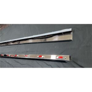 Stainless Steel Wing Extensions 2280mm To Suit Kenworth T610 & T610 SAR 24 LED