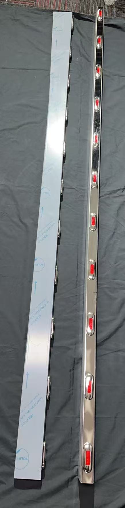 Stainless Steel Wing Extensions 2280mm To Suit Kenworth T610 & T610 SAR 24 LED