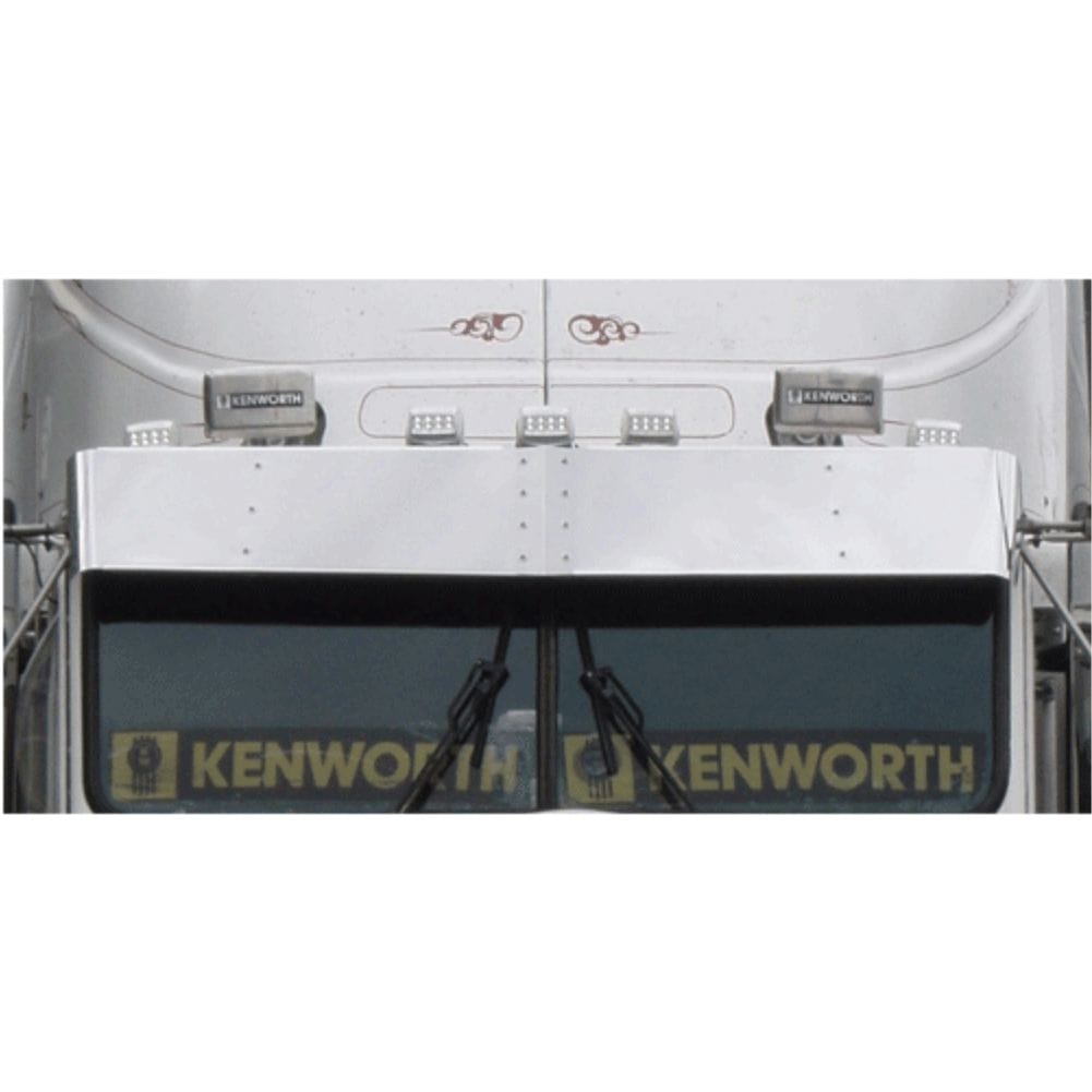 Stainless Steel Sun Visor 11 Inch To Suit Kenworth T400/C509/T600/T650/T658/T659/T900/T950