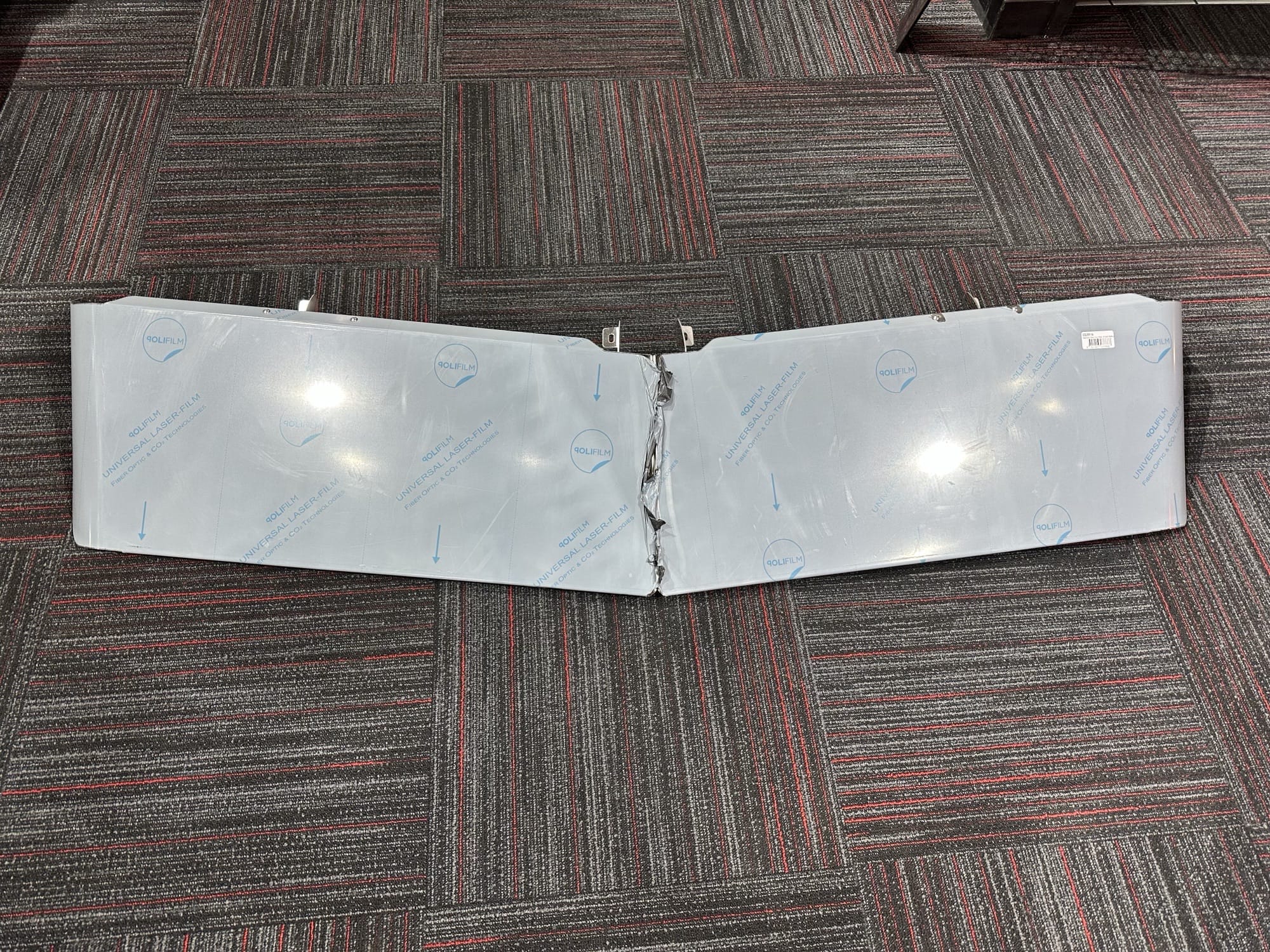 Stainless Steel Sun Visor 13 Inch Boltless To Suit Kenworth T400/C509/T650/T658/T659/T900/T950