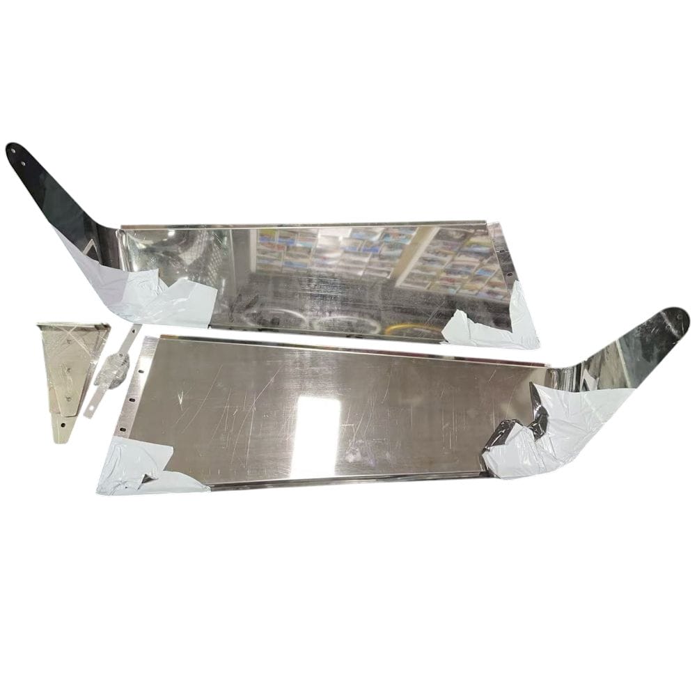 Stainless Steel Sun Visor 13 Inch To Suit Kenworth T610 Mid Roof Sleeper