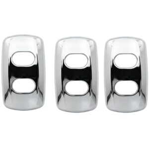 Switch Cover Post 2008 Chrome 3 Pack
