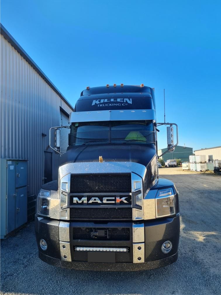 Stainless Steel Sun Visor 12 Inch To Suit Mack Anthem Sleeper